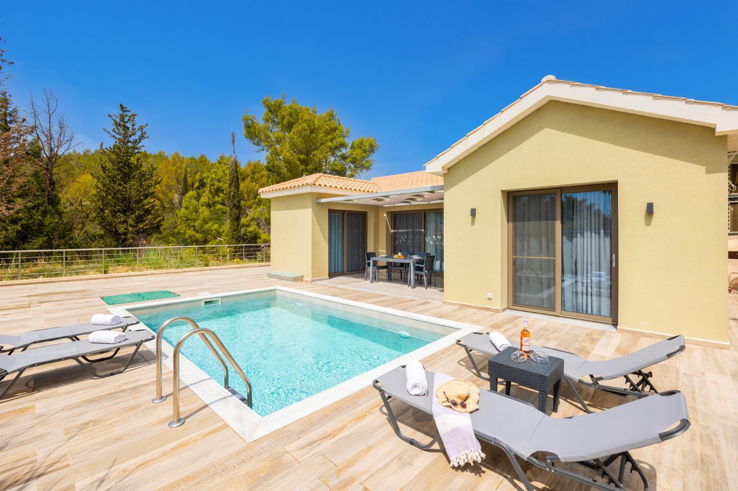 Villa Gerasmia Τραπεζάκι Εξωτερικό φωτογραφία